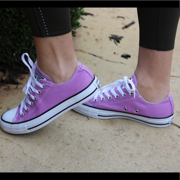 light purple chucks